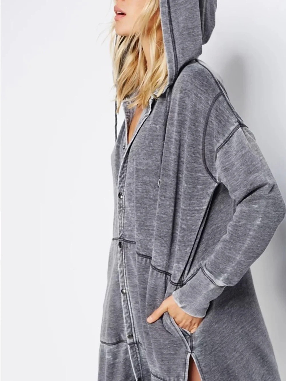 We The Free Davis Cardi Hoodie - Picture 1 of 8